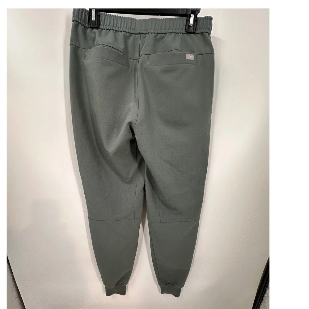 FIGS Tansen Technical Mens Scrub Jogger Pants Graphite‎ Green Small MXXSW2004